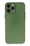 Mey İthalat®  iPhone 13 Pro Kılıf Puma Silikon - Yeşil