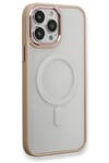 Mey İthalat®  iPhone 13 Pro Kılıf Room Magneticsafe Silikon - Pudra