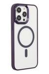 Mey İthalat®  iPhone 13 Pro Kılıf Room Magneticsafe Silikon - Derin Mor