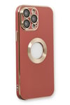 Mey İthalat®  iPhone 13 Pro Kılıf Store Silikon - Kırmızı