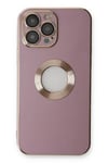 Mey İthalat®  iPhone 13 Pro Kılıf Store Silikon - Mor