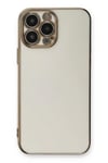 Mey İthalat®  iPhone 13 Pro Kılıf Volet Silikon - Beyaz