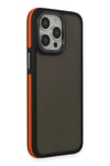 Mey İthalat®  iPhone 13 Pro Max Harvel Kapak - Turuncu