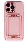 Mey İthalat®  iPhone 13 Pro Max Kılıf Coco Elit Kapak - Pembe