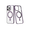 Mey İthalat®  iPhone 13 Pro Max Kılıf Element Magneticsafe Sert Kapak - Derin Mor