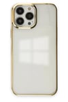 Mey İthalat®  iPhone 13 Pro Max Kılıf Element Silikon - Gold