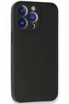 Mey İthalat®  iPhone 13 Pro Max Kılıf First Silikon - Siyah