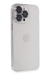 Mey İthalat®  iPhone 13 Pro Max Kılıf Luko Lens Silikon - Sierra Blue