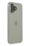 Mey İthalat®  iPhone 13 Pro Max Kılıf Luko Lens Silikon - Yeşil