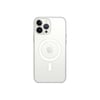 Mey İthalat®  iPhone 13 Pro Max Kılıf Magneticsafe Şeffaf Silikon - Şeffaf