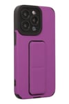 Mey İthalat®  iPhone 13 Pro Max Kılıf Mega Standlı Silikon - Mor