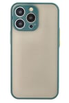 Mey İthalat®  iPhone 13 Pro Max Kılıf Montreal Silikon Kapak - Yeşil