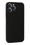 Mey İthalat®  iPhone 13 Pro Max Kılıf Nano içi Kadife Silikon - Siyah