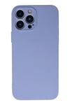 Mey İthalat®  iPhone 13 Pro Max Kılıf Nano içi Kadife Silikon - Lila