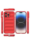 Mey İthalat®  iPhone 13 Pro Max Kılıf Optimum Silikon - Kırmızı