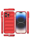 Mey İthalat®  iPhone 13 Pro Max Kılıf Optimum Silikon - Kırmızı