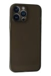 Mey İthalat®  iPhone 13 Pro Max Kılıf PP Ultra İnce Kapak - Gri