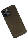 Mey İthalat®  iPhone 13 Pro Max Kılıf PP Ultra İnce Kapak - Gri