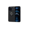 Mey İthalat®  iPhone 13 Pro Max Kılıf Range Yüzüklü Silikon - Siyah