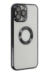 Mey İthalat®  iPhone 13 Pro Max Kılıf Slot Silikon - Siyah