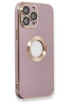 Mey İthalat®  iPhone 13 Pro Max Kılıf Store Silikon - Mor