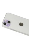 Mey İthalat®  iPhone 13 Rainbow Kamera Lens Koruma Cam - Mor
