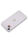 Mey İthalat®  iPhone 13 Renkli Kamera Lens Koruma Cam - Pembe-Mavi