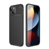 Mey İthalat®  iPhone 14 Kılıf Auto Focus Karbon Kapak - Siyah