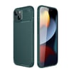 Mey İthalat®  iPhone 14 Kılıf Auto Focus Karbon Kapak - Koyu Yeşil
