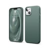 Mey İthalat®  iPhone 14 Kılıf First Silikon - Koyu Yeşil