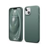 Mey İthalat®  iPhone 14 Kılıf First Silikon - Koyu Yeşil