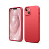 Mey İthalat®  iPhone 14 Kılıf First Silikon - Kırmızı