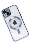 Mey İthalat®  iPhone 14 Kılıf Kross Magneticsafe Kapak - Sierra Blue