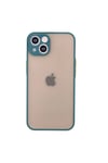 Mey İthalat®  iPhone 14 Kılıf Montreal Silikon Kapak - Yeşil