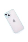 Mey İthalat®  iPhone 14 Kılıf Montreal Silikon Kapak - Turkuaz