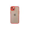 Mey İthalat®  iPhone 14 Kılıf Montreal Silikon Kapak - Kırmızı