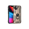 Mey İthalat®  iPhone 14 Kılıf Sofya Yüzüklü Silikon Kapak - Gold