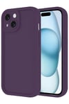 Mey İthalat®  iPhone 14 Kılıf Viera Silikon - Mor