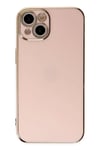 Mey İthalat®  iPhone 14 Kılıf Volet Silikon - Pembe
