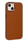 Mey İthalat®  iPhone 14 Plus Kılıf Asya Deri Silikon - Kahverengi