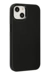 Mey İthalat®  iPhone 14 Plus Kılıf Asya Deri Silikon - Siyah