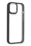 Mey İthalat®  iPhone 14 Plus Kılıf Dora Kapak - Siyah