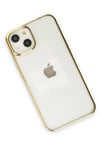 Mey İthalat®  iPhone 14 Plus Kılıf Element Silikon - Gold