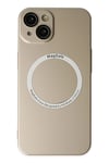 Mey İthalat®  iPhone 14 Plus Kılıf Jack Magneticsafe Lens Silikon - Gold