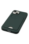 Mey İthalat®  iPhone 14 Plus Kılıf Kelvin Kartvizitli Silikon - Koyu Yeşil