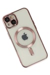 Mey İthalat®  iPhone 14 Plus Kılıf Kross Magneticsafe Kapak - Rose