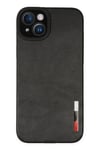 Mey İthalat®  iPhone 14 Plus Kılıf Loop Deri Silikon - Siyah