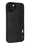 Mey İthalat®  iPhone 14 Plus Kılıf Loop Deri Silikon - Siyah