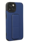 Mey İthalat®  iPhone 14 Plus Kılıf Mega Standlı Silikon - Mavi