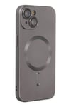 Mey İthalat®  iPhone 14 Plus Kılıf Moshi Lens Magneticsafe Silikon - Füme